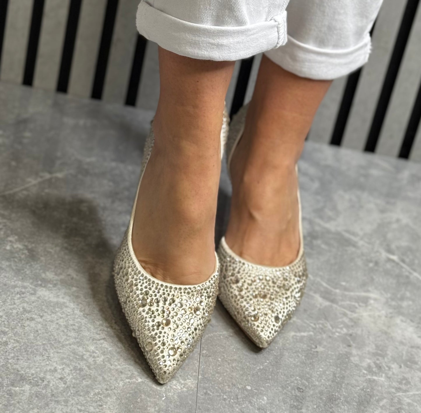 Tamaris - Pearl Glam Sparkle Heel