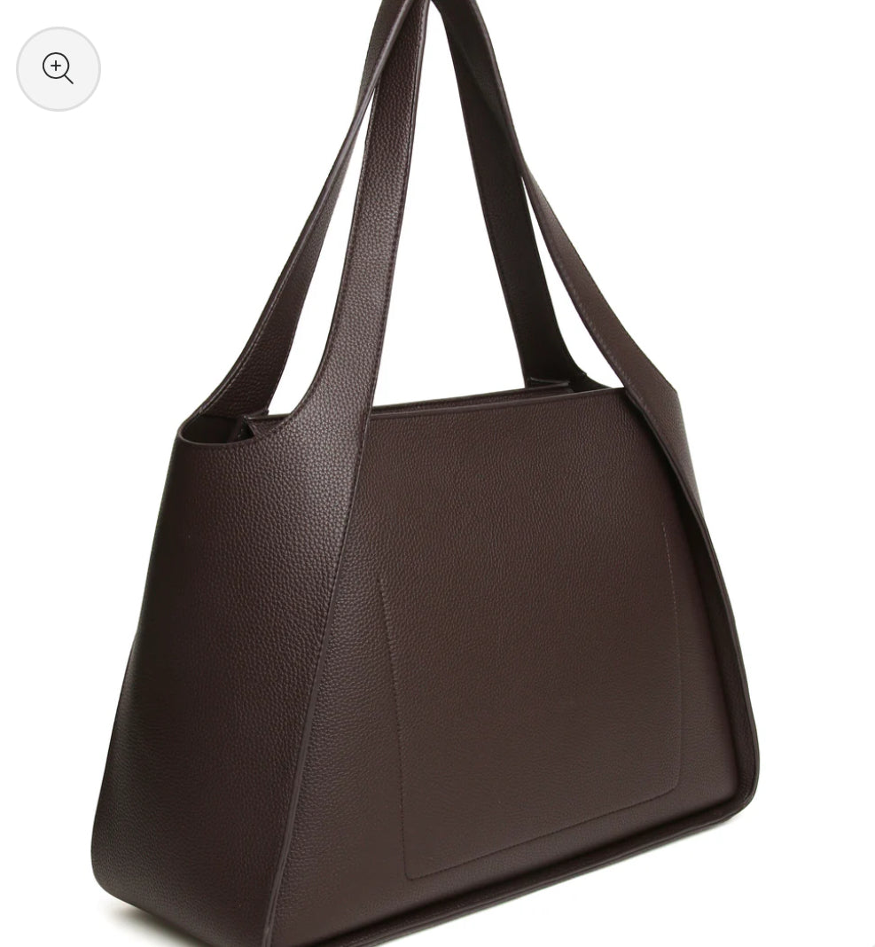 Alice Wheeler - ‘Kensington’ Chocolate Tote Bag