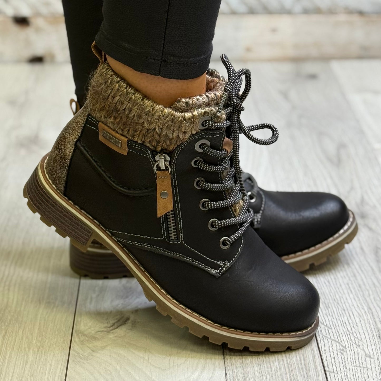 Lunar - 'Millie' Black Boot