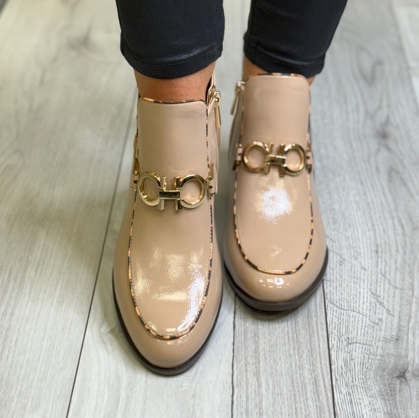 Patrizio Como - 'Lendorf' Fondaziona Patent Ankle Boot