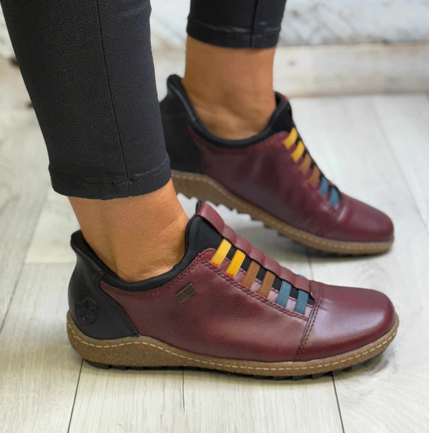 Rieker - Burgundy Ready 2 Go Shoe