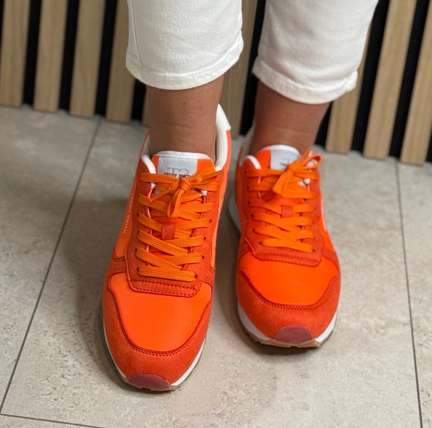 Teddy Smith - Orange Combo Trainer (120670)