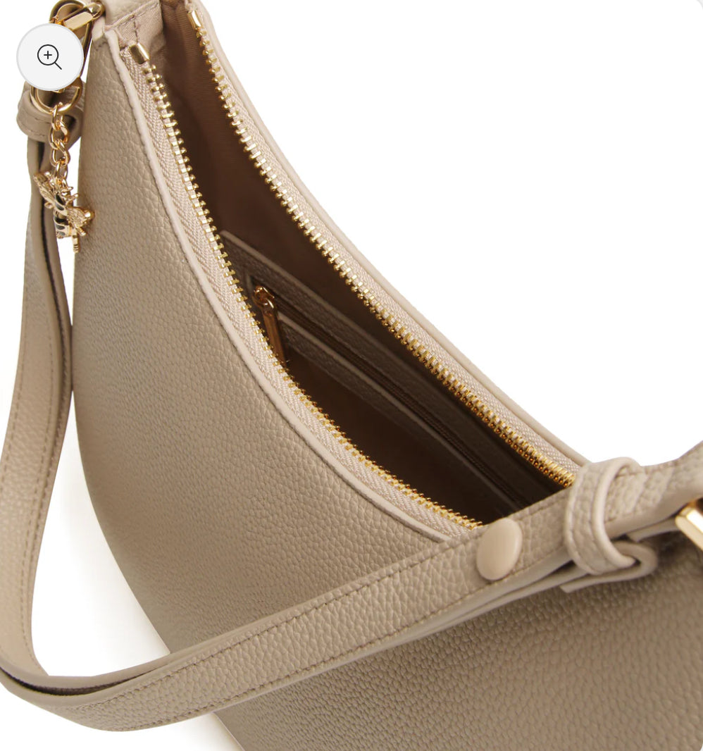 Alice Wheeler - Stone Ascot Crossbody Bag