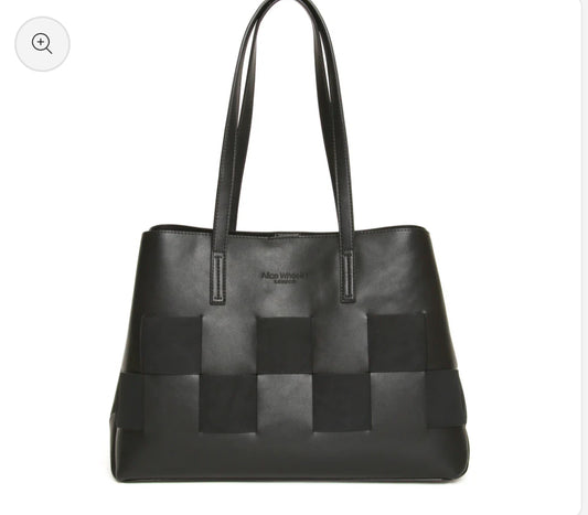 Alice Wheeler - ‘Milan’ Black Tote Bag