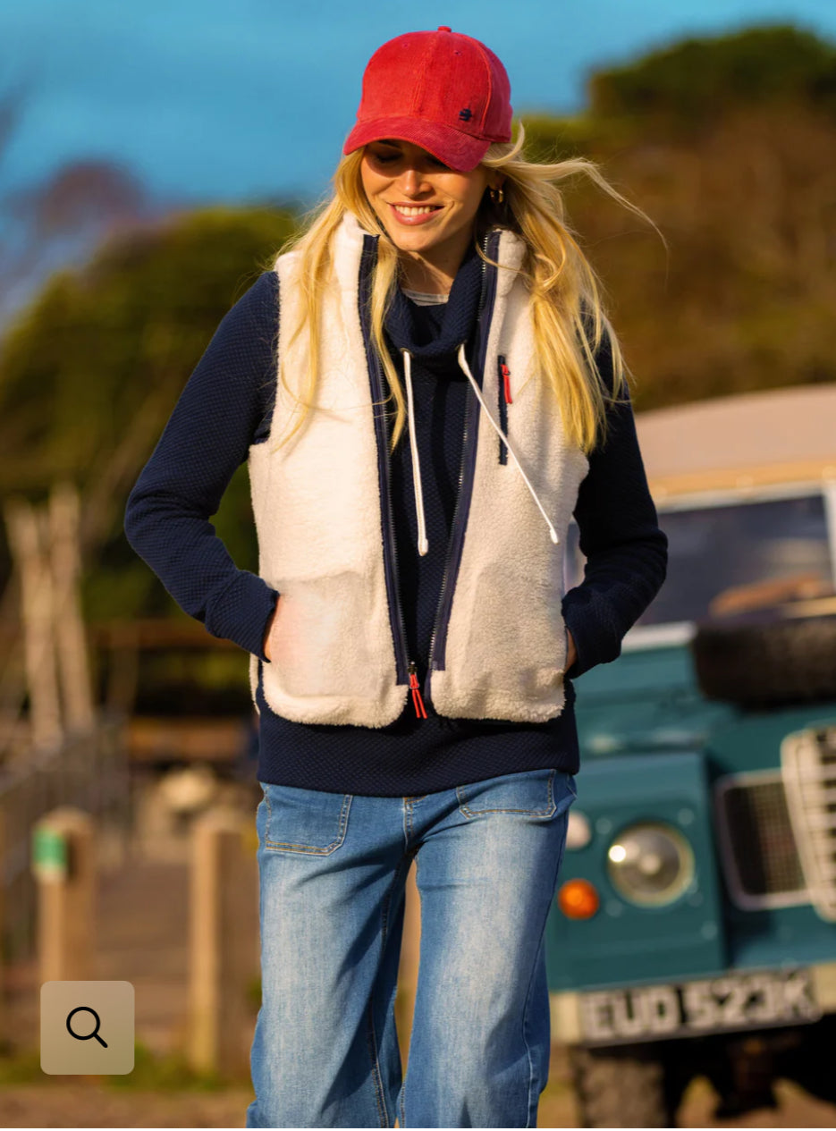 Brakeburn - ‘Frosty’ Reversible Gilet