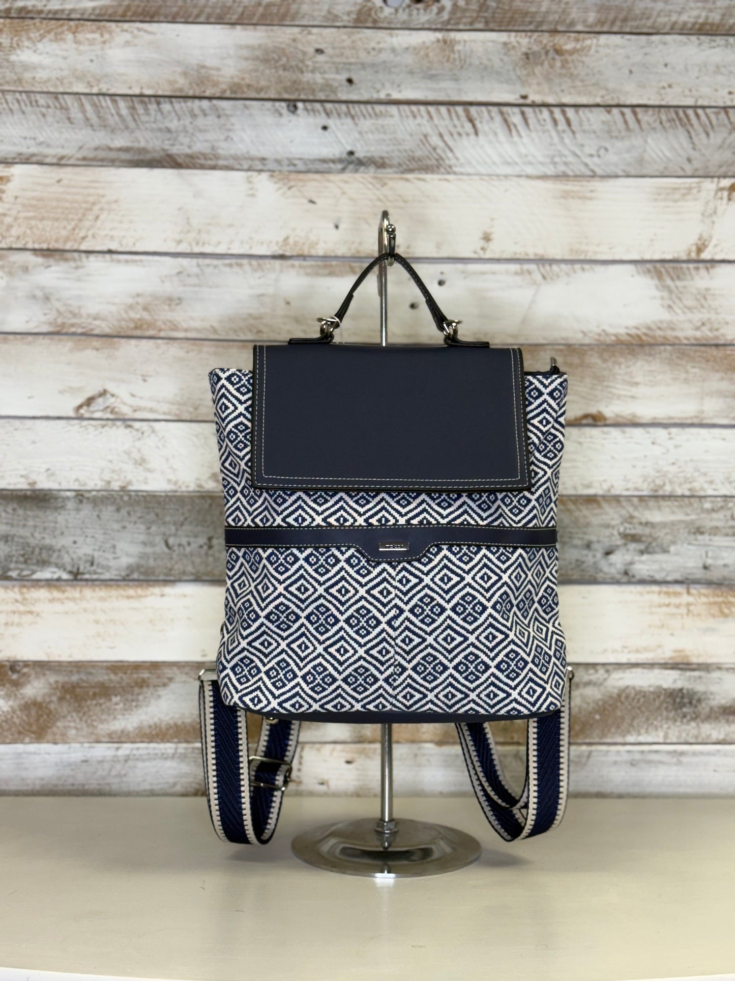 Reiker - Navy Detailed Rucksack