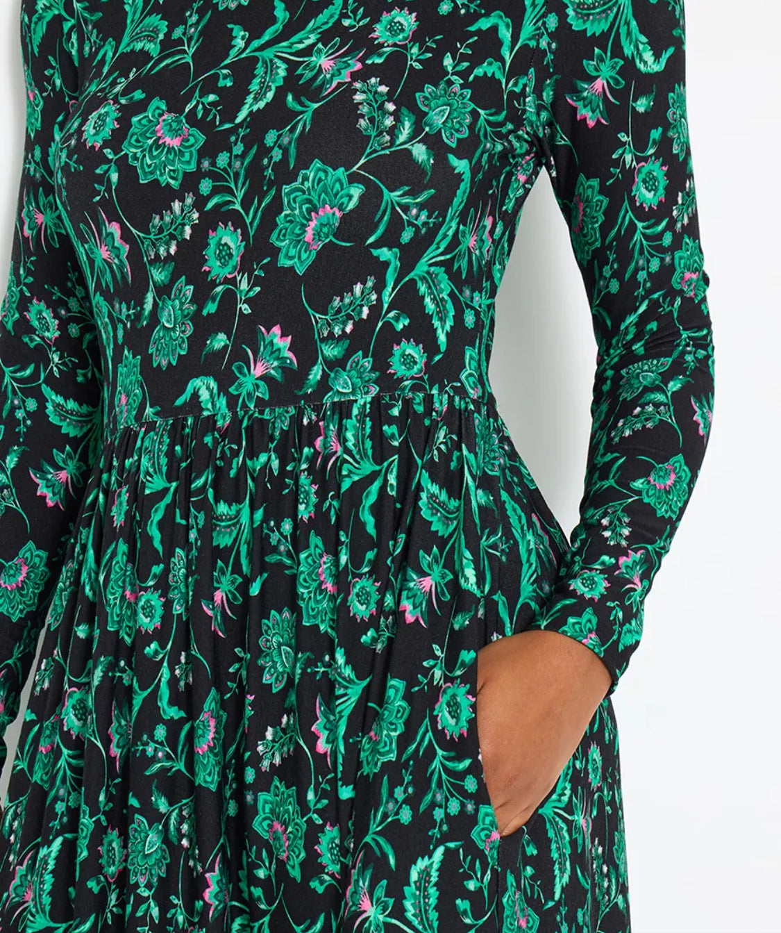 Joe Browns - Bella Border Print Jersey Dress
