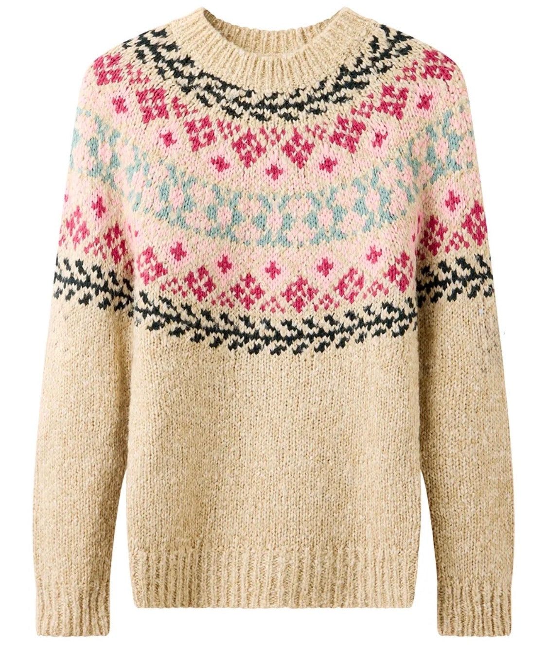 Joe Browns - Trinnie Floral Fairisle Jumper