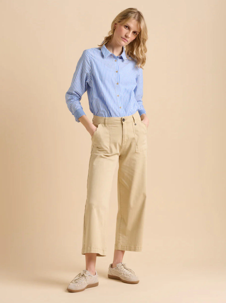Brakeburn - Ankle Crop Wide Leg Trouser