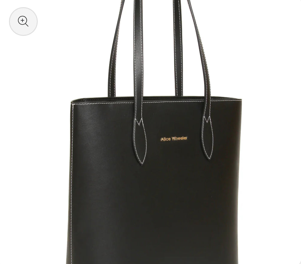 Alice Wheeler - ‘Sloane’ Black Tote Bag