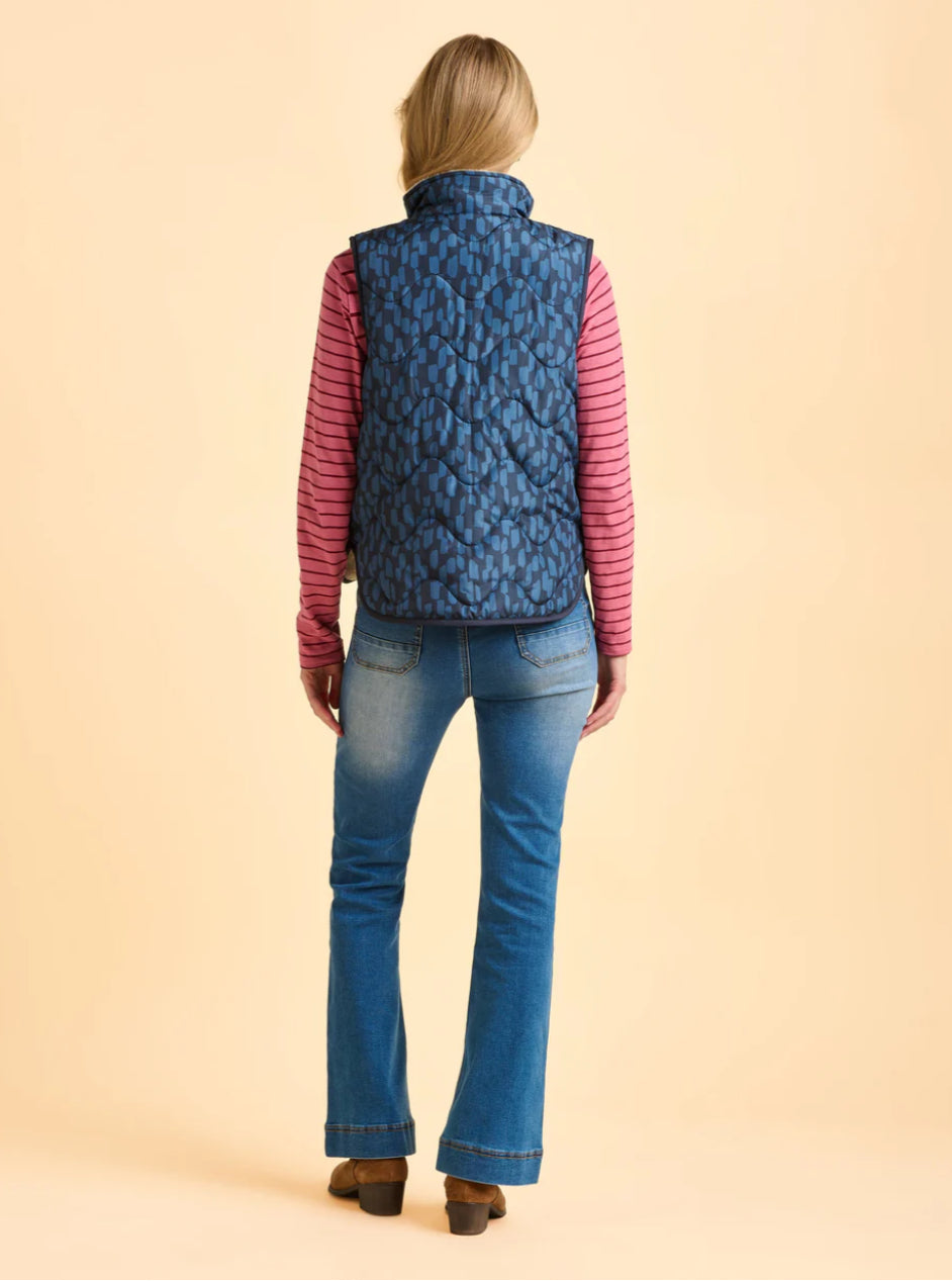 Brakeburn - ‘Frosty’ Reversible Gilet