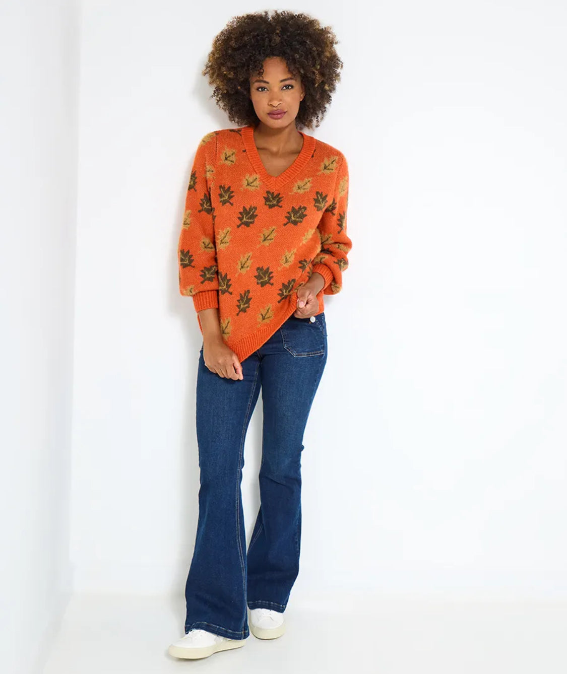 Joe Browns - Autumn Days Cosy Leaf Jumper