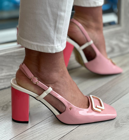 Kate Appleby - 'Dufftown' Candy Pop Patent Slingback Shoe