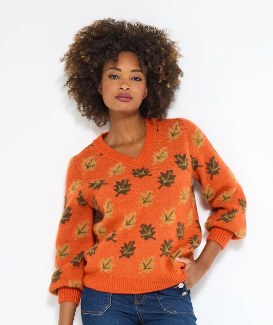 Joe Browns - Autumn Days Cosy Leaf Jumper