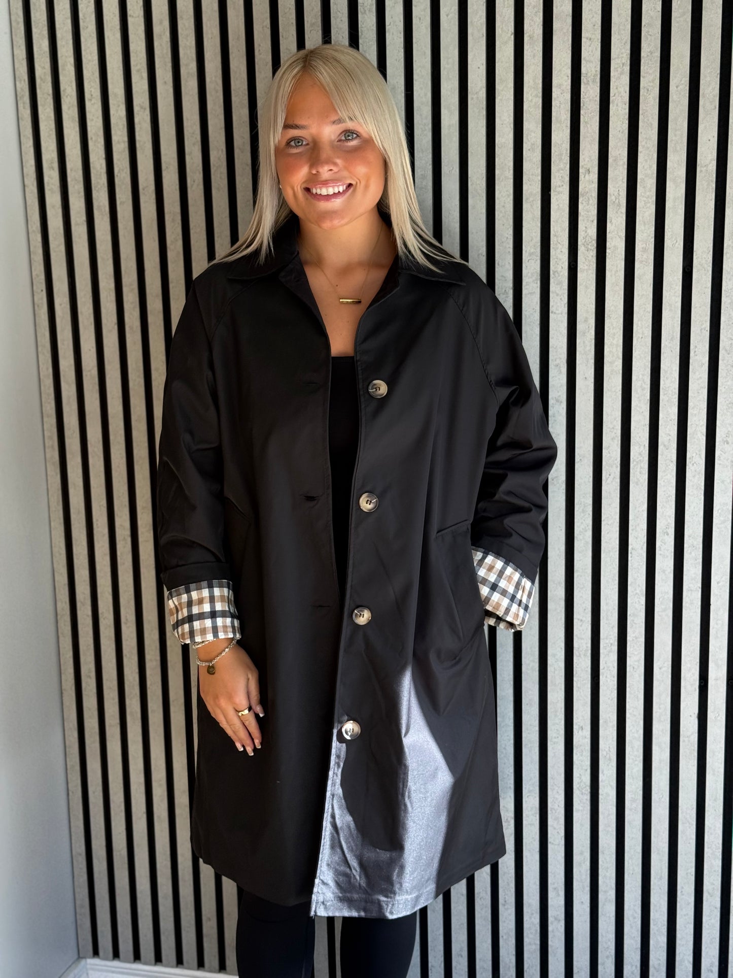 Black Check Detail Mac