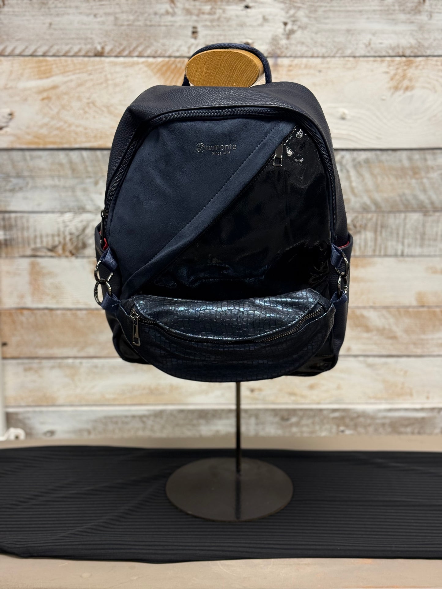 Remonte - Navy 2 Piece Rucksack (Q0533-14)