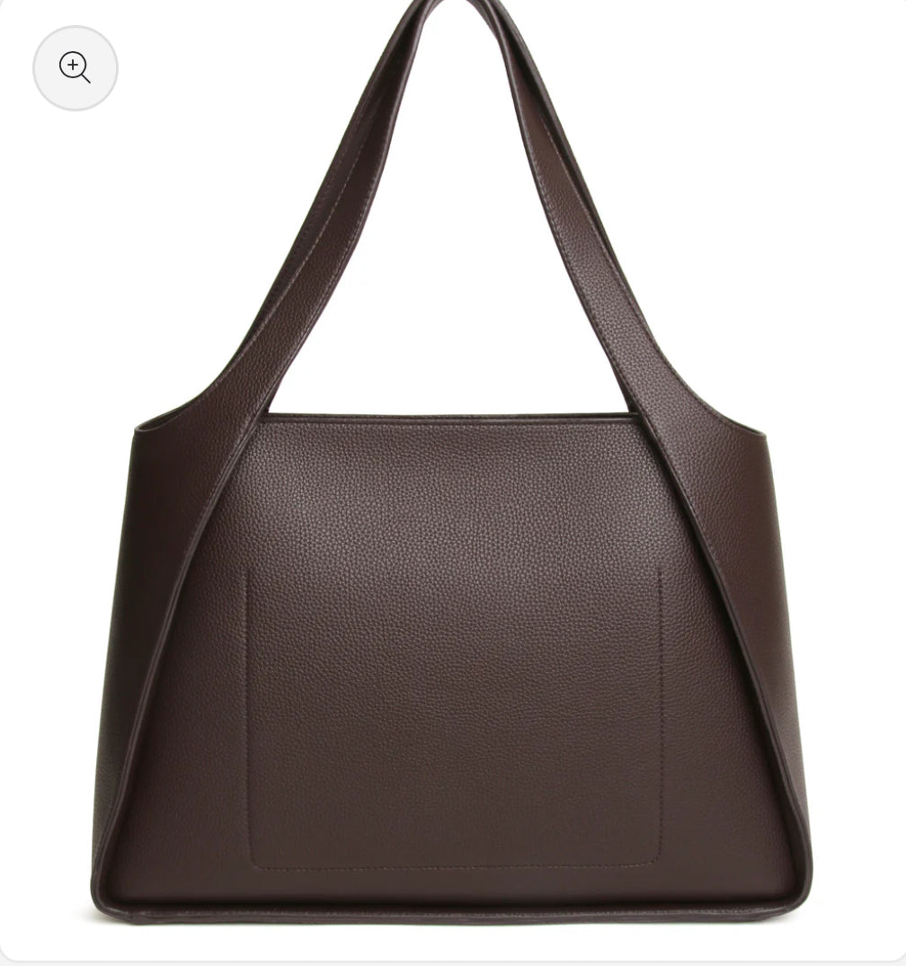 Alice Wheeler - ‘Kensington’ Chocolate Tote Bag