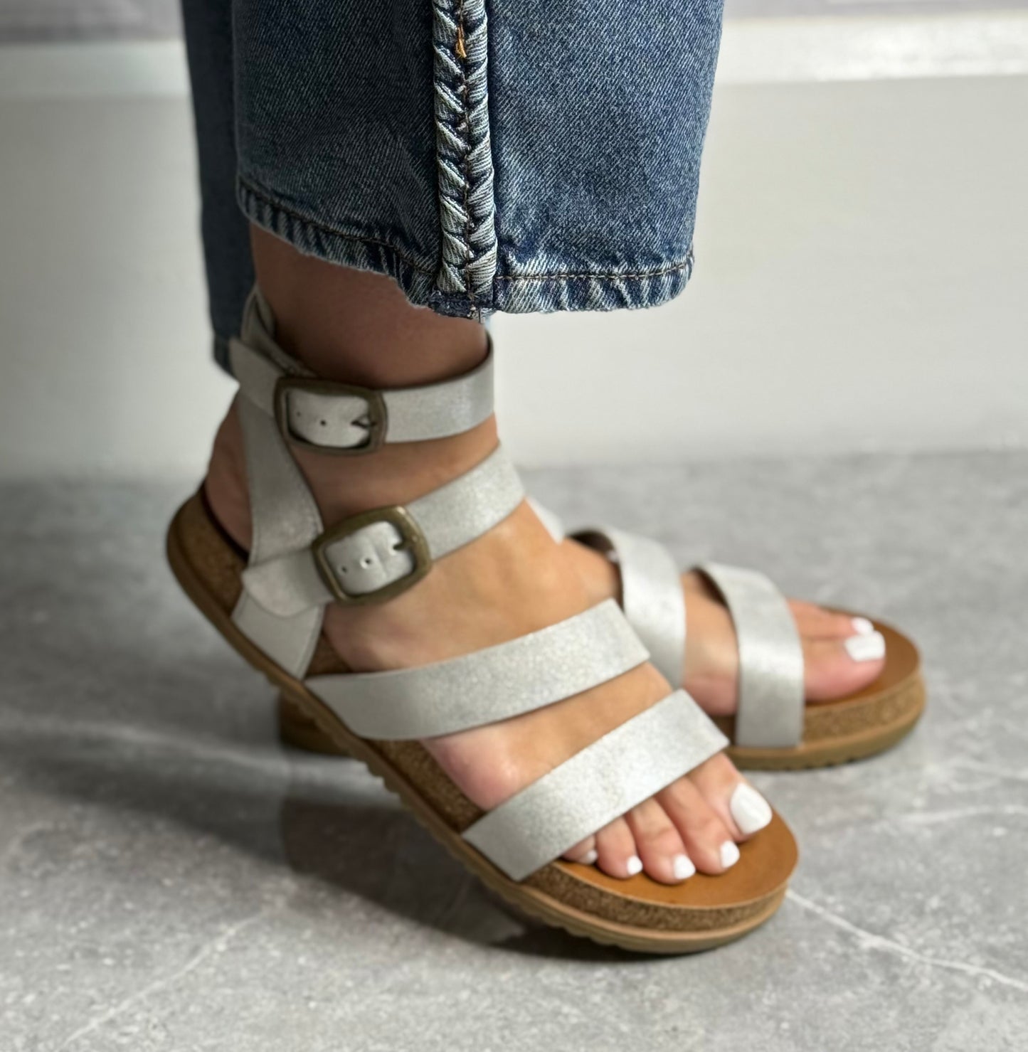 Blowfish - 'Fancy' Meteor Metallic Sandal