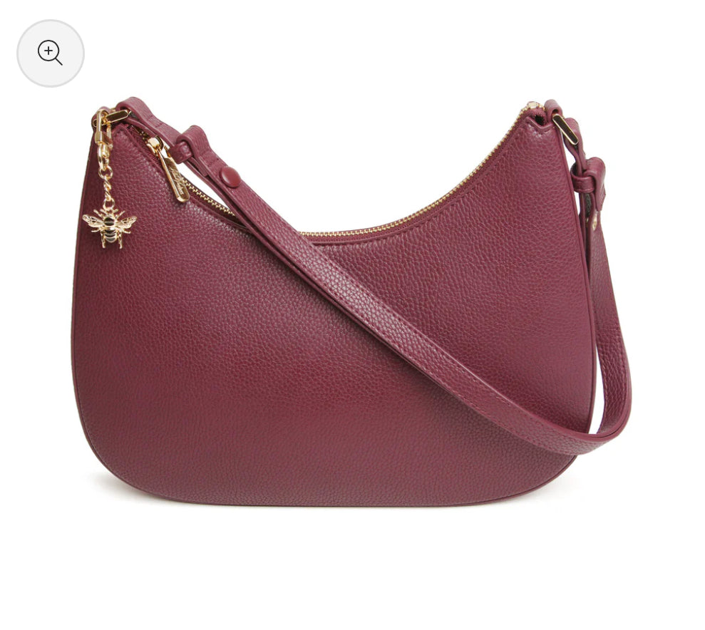 Alice Wheeler - 'Ascot’ Berry Crossbody Bag