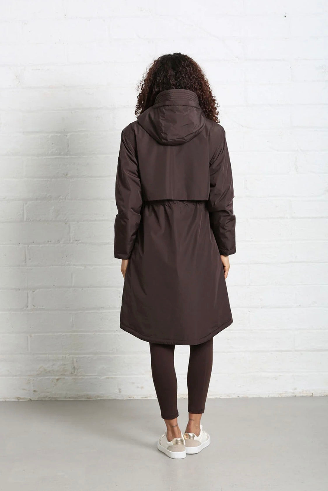 Rant & Rave - Becca Chocolate Waterproof Coat