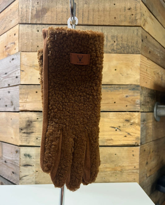 hannah k - Tan Teddy Glove
