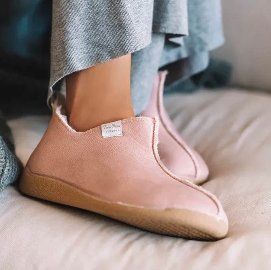 Toni Pons - 'Moscu-BD' Pink Lined Slipper