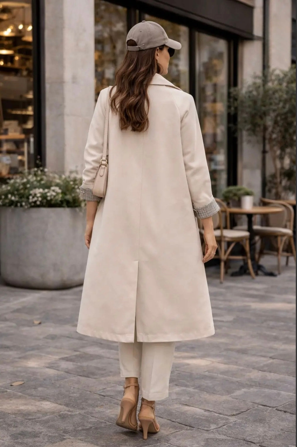 Beige Trench Coat