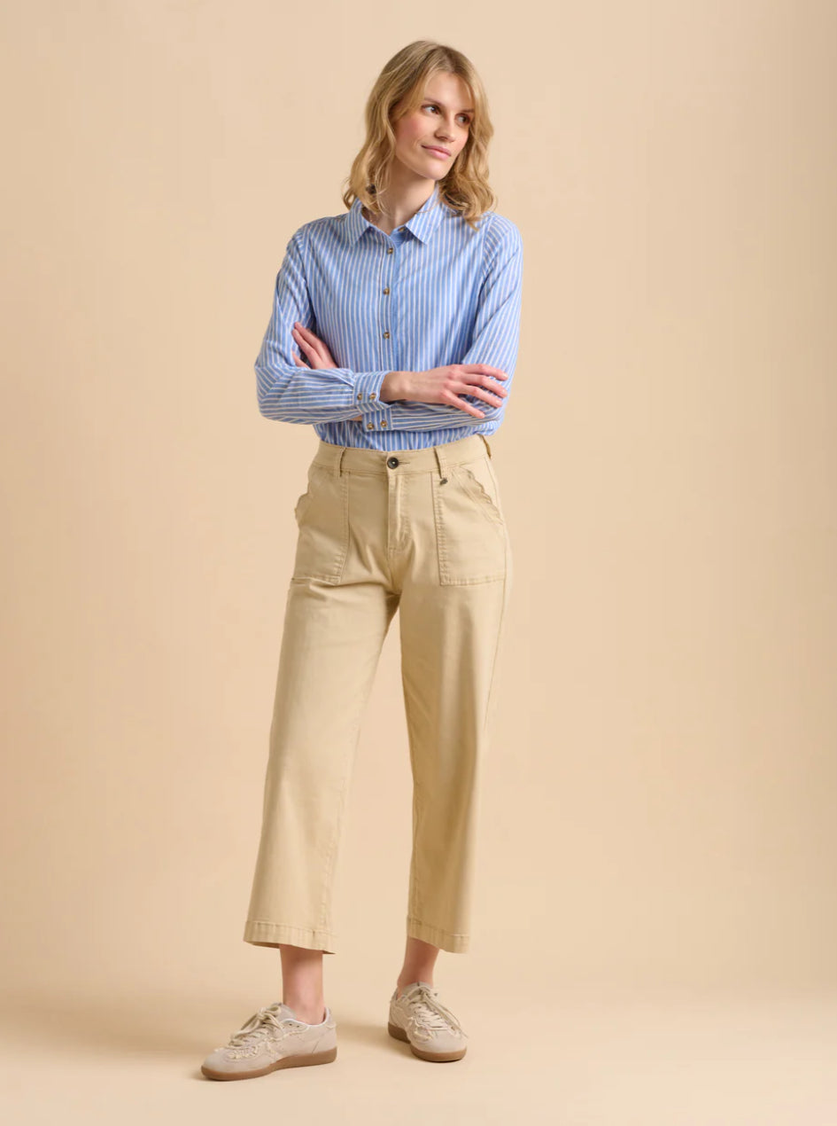 Brakeburn - Ankle Crop Wide Leg Trouser