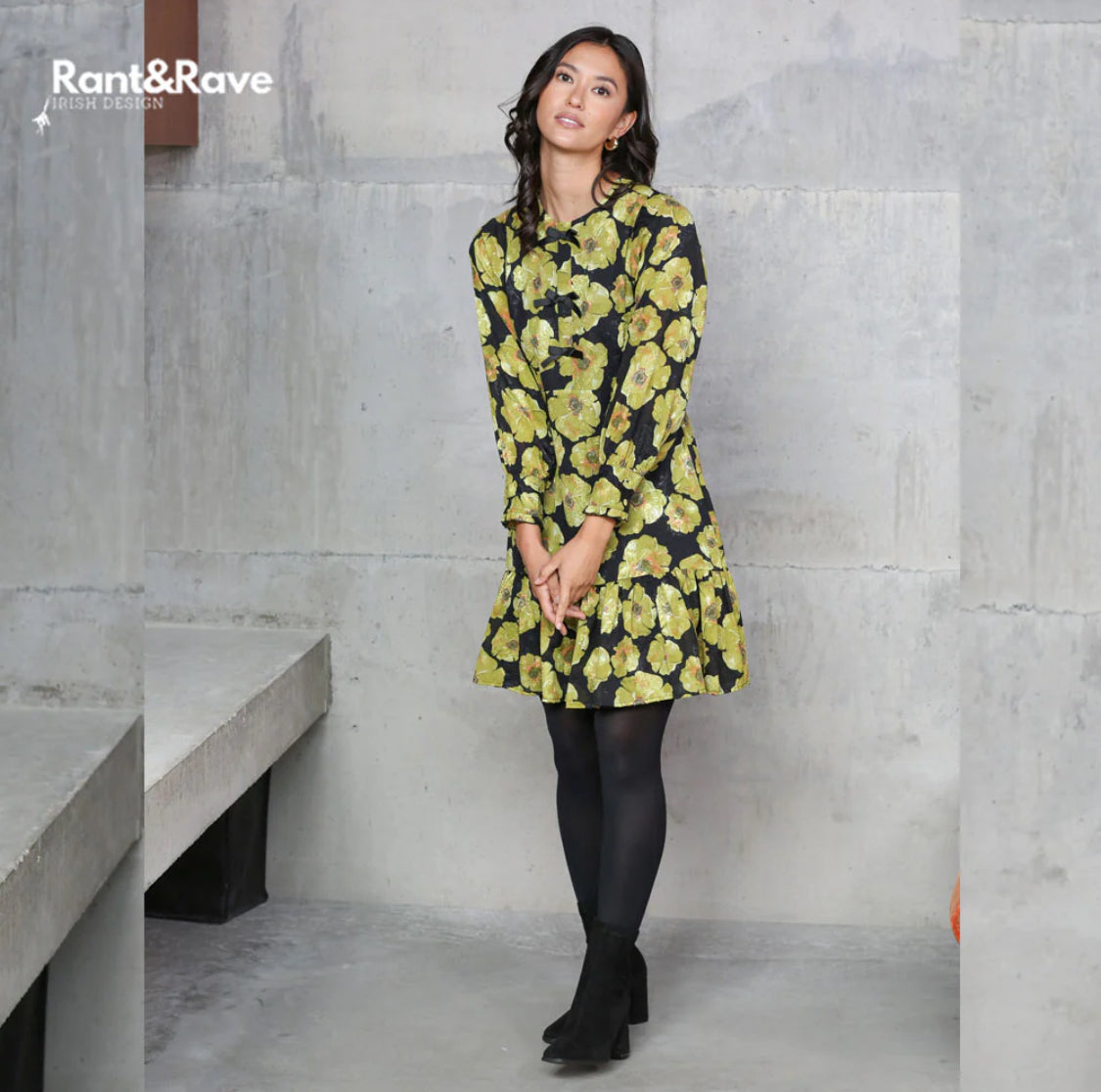 Rant & Rave - ‘Daina’ Lime Dress