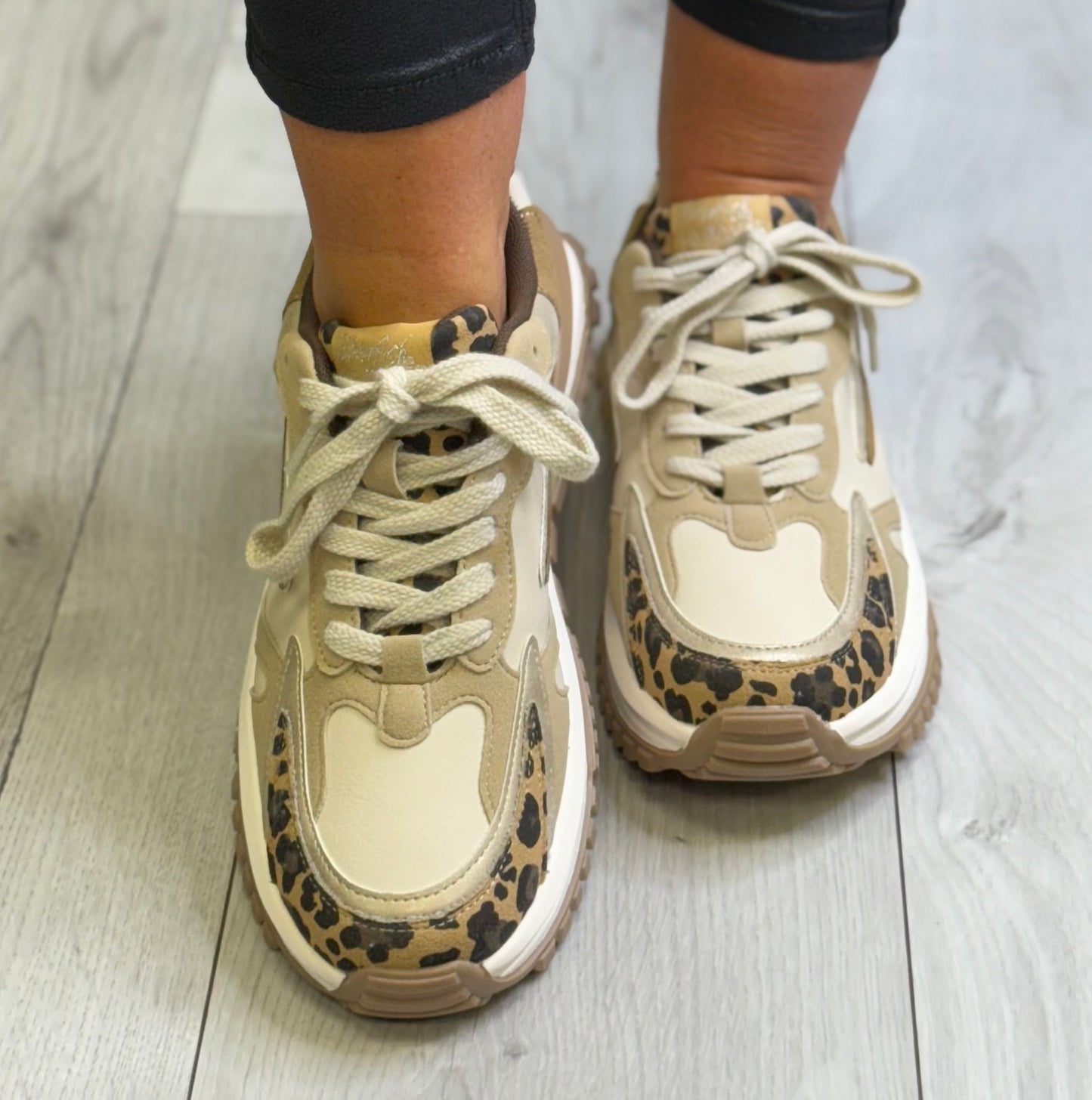 Blowfish - Leopard Print Combo Trainer