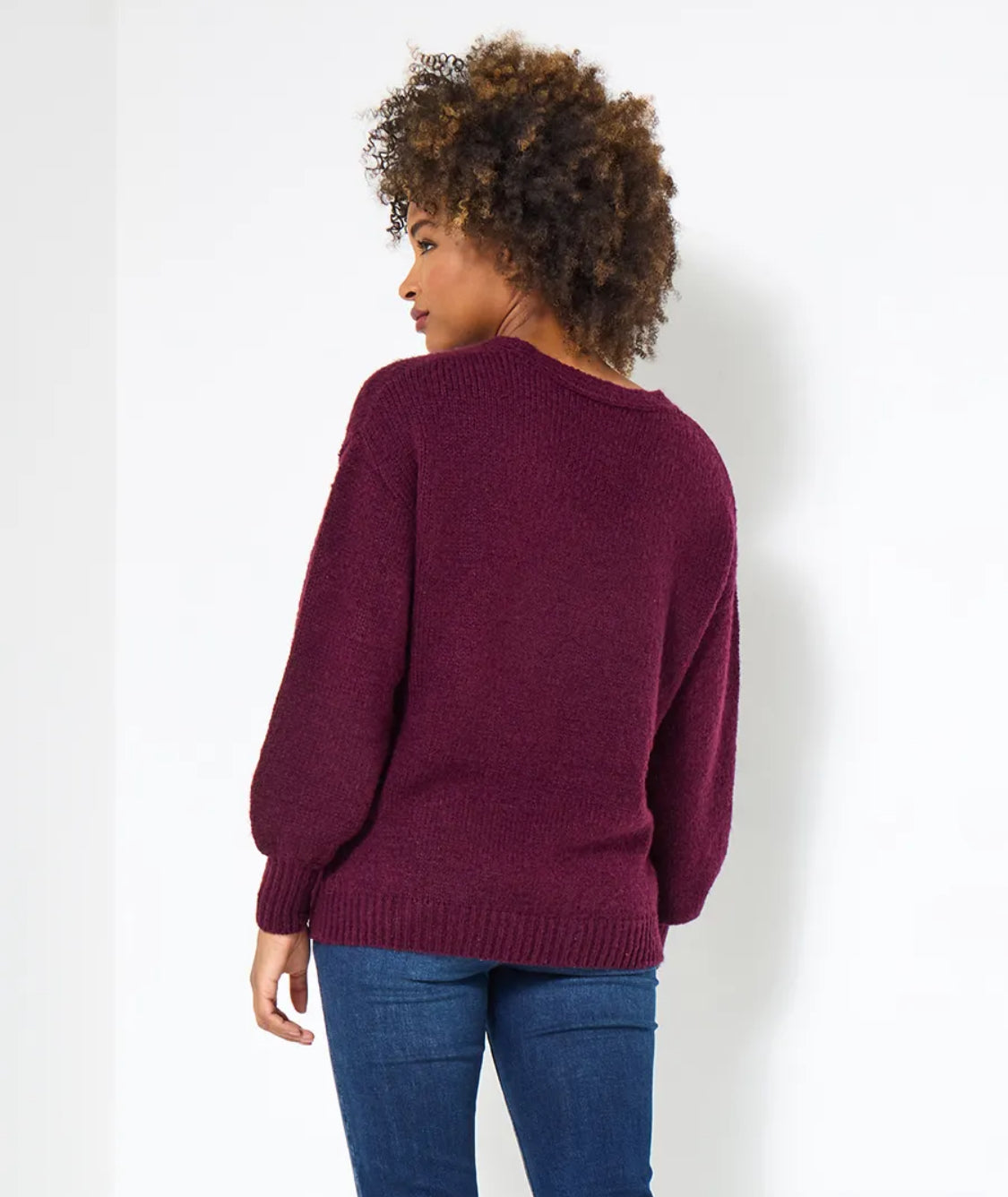Joe Browns - Oh So Cosy Jumper In Berry