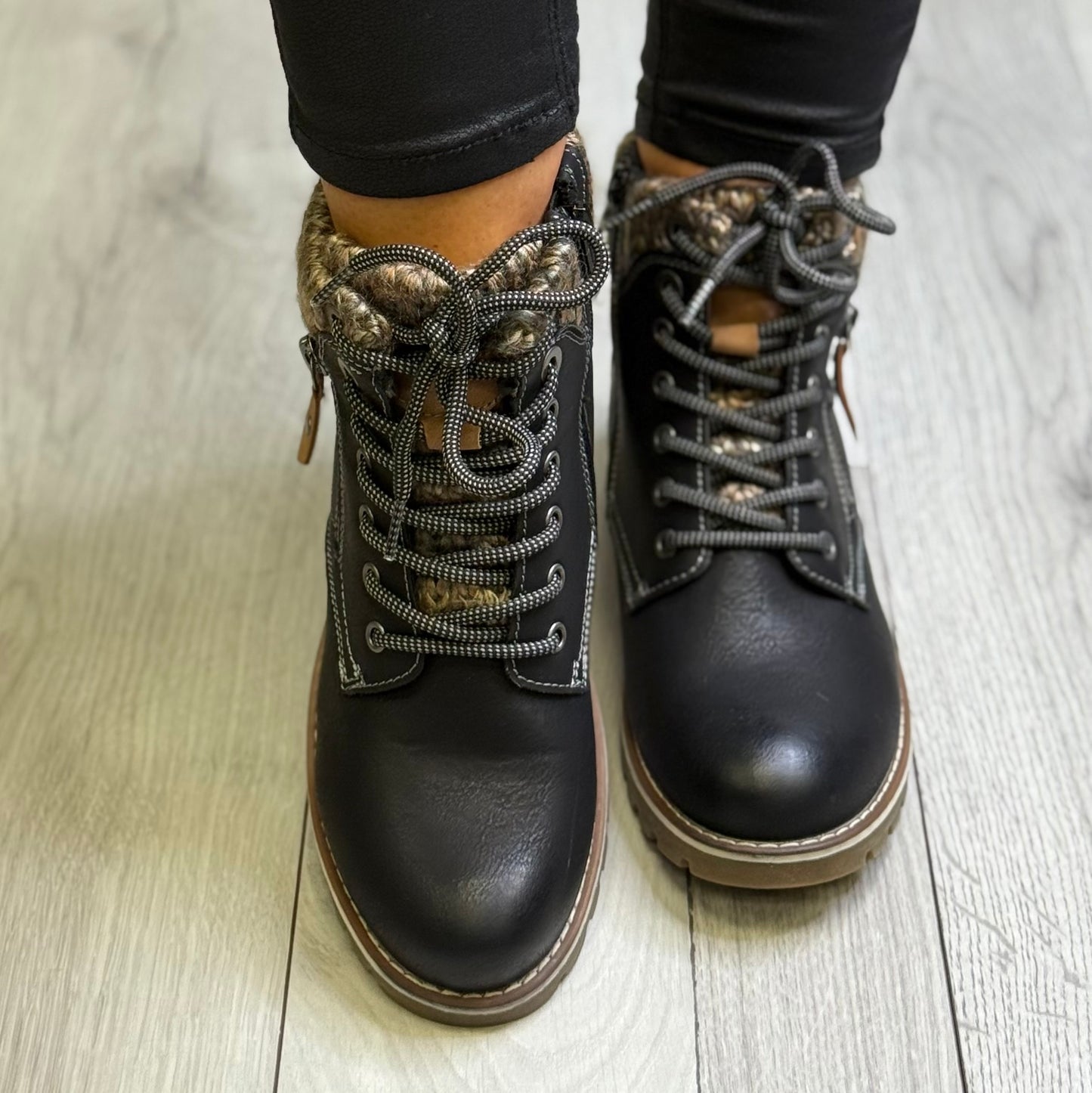 Lunar - 'Millie' Black Boot