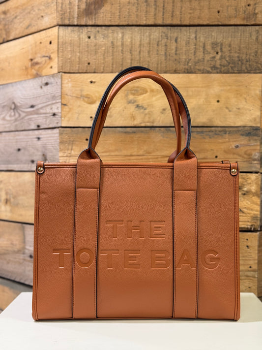 hannah k - 'Maya' Tan Large Tote Handbag