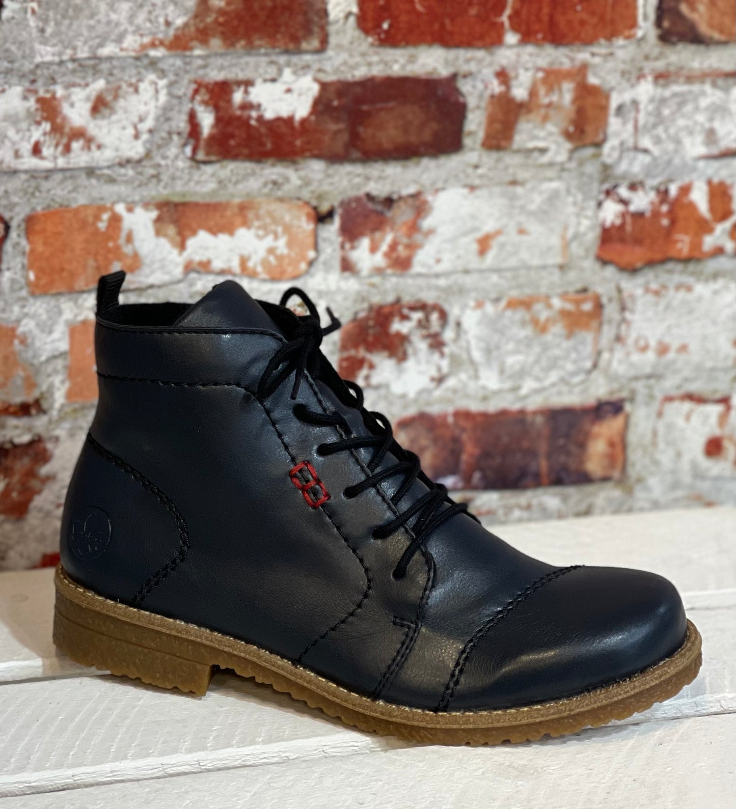 Rieker - Navy Laced Boot