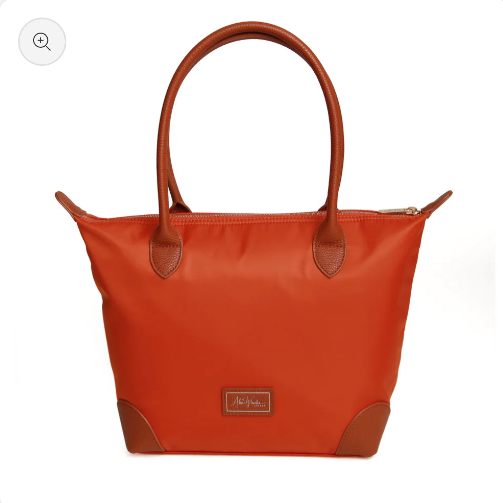 Alice Wheeler - Orange Shoreditch Medium Tote Bag