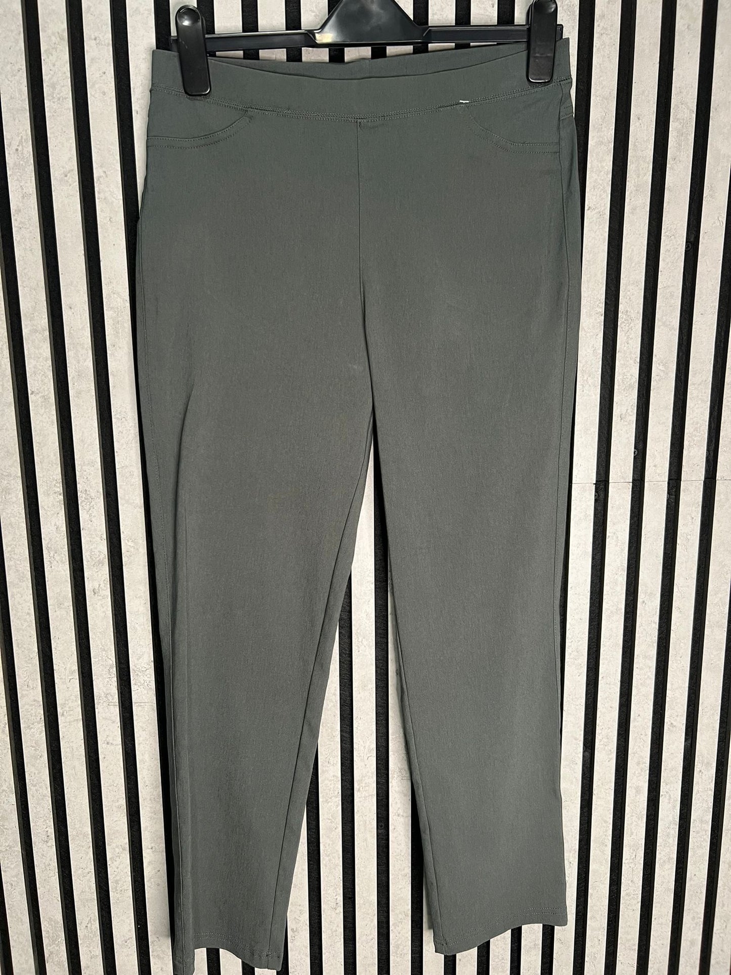 Khaki Stretch Trouser