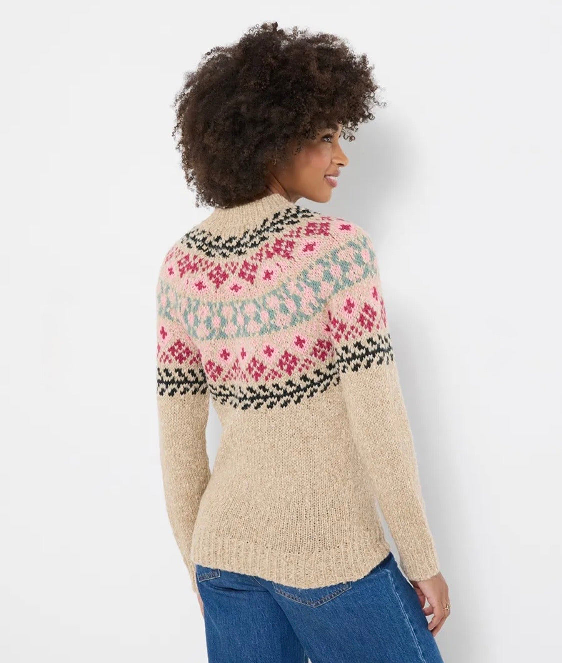 Joe Browns - Trinnie Floral Fairisle Jumper