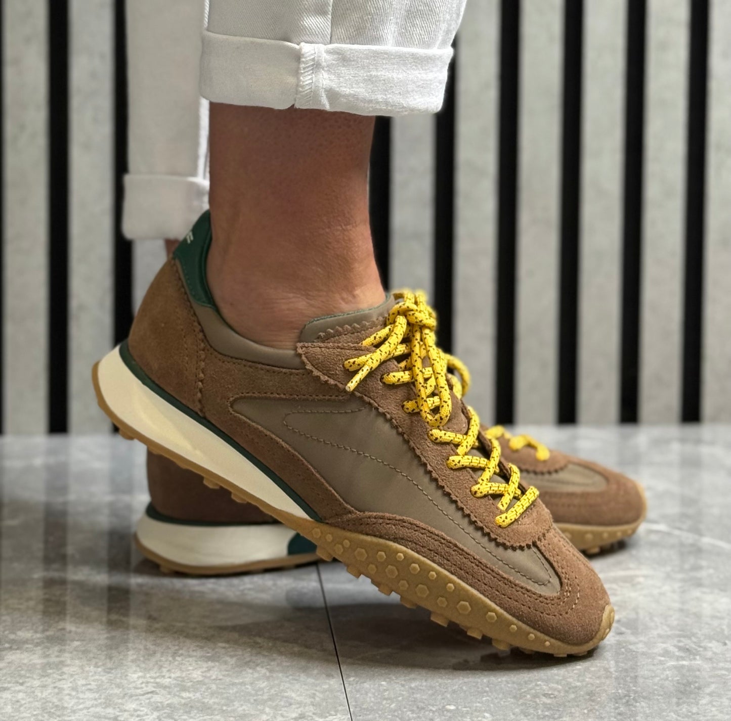Hoff - 'Bridge MKII' Brown Leather Trainer