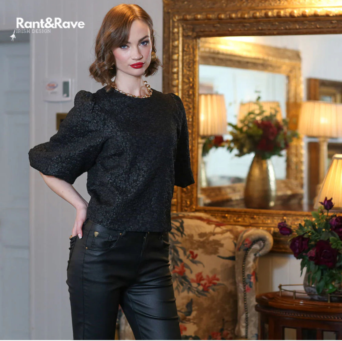 Rant & Rave - 'Quinn’ Black Top