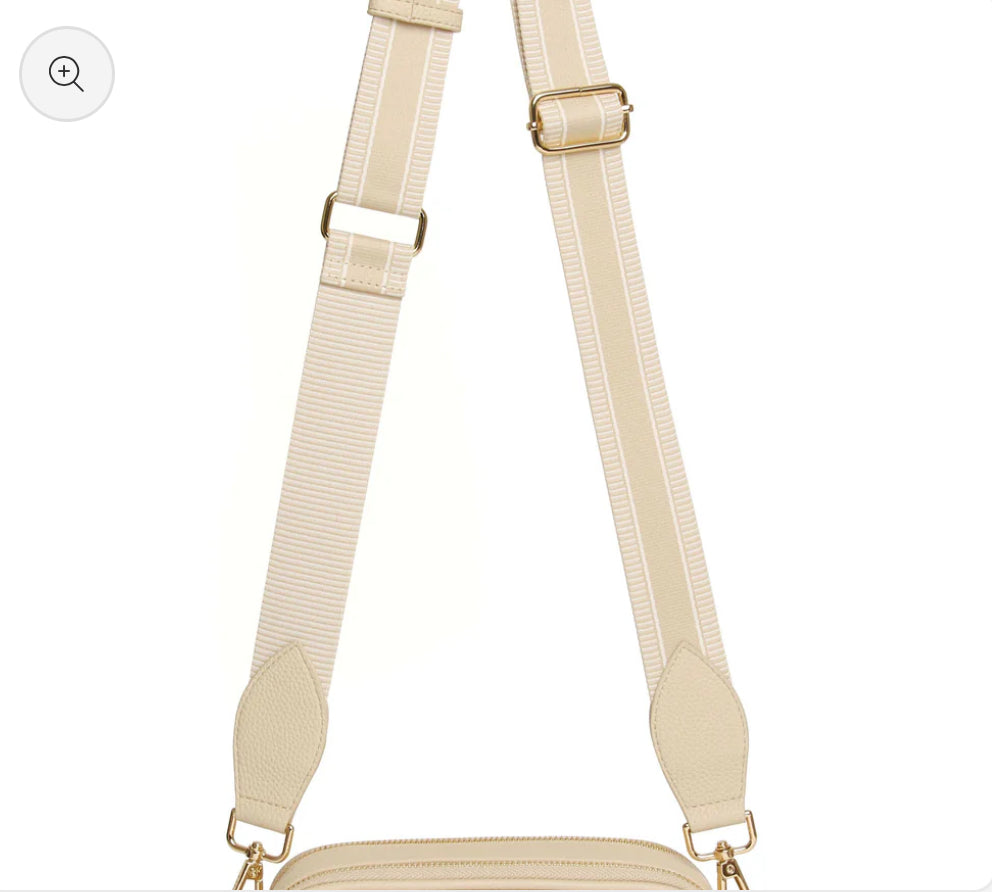 Alice Wheeler - Ivory Pimlico Crossbody Bag