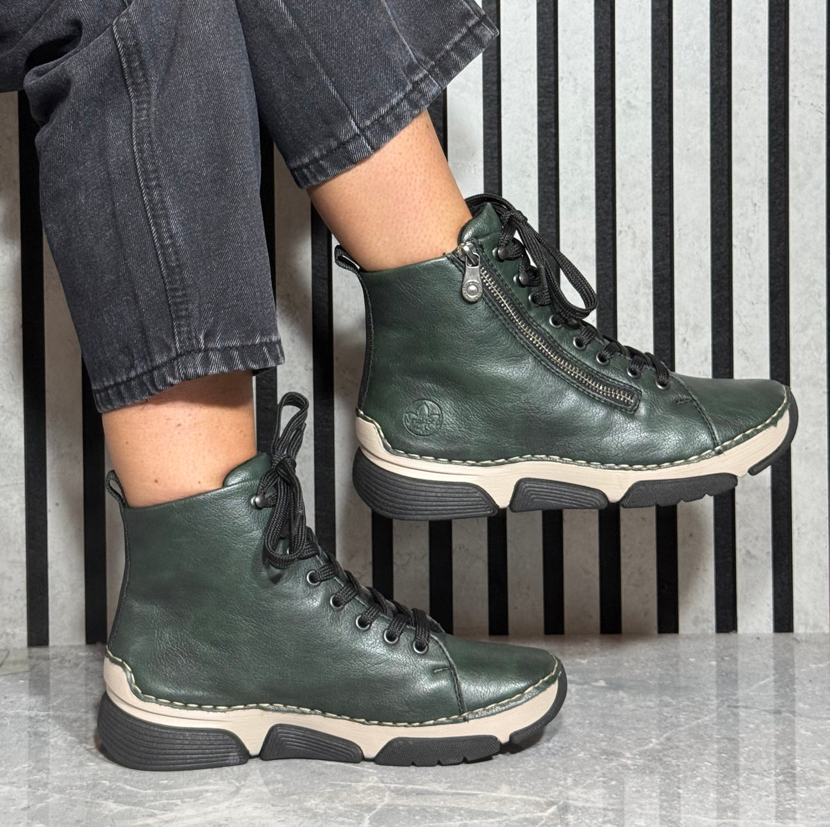 Rieker - Green Lined Walking Boot