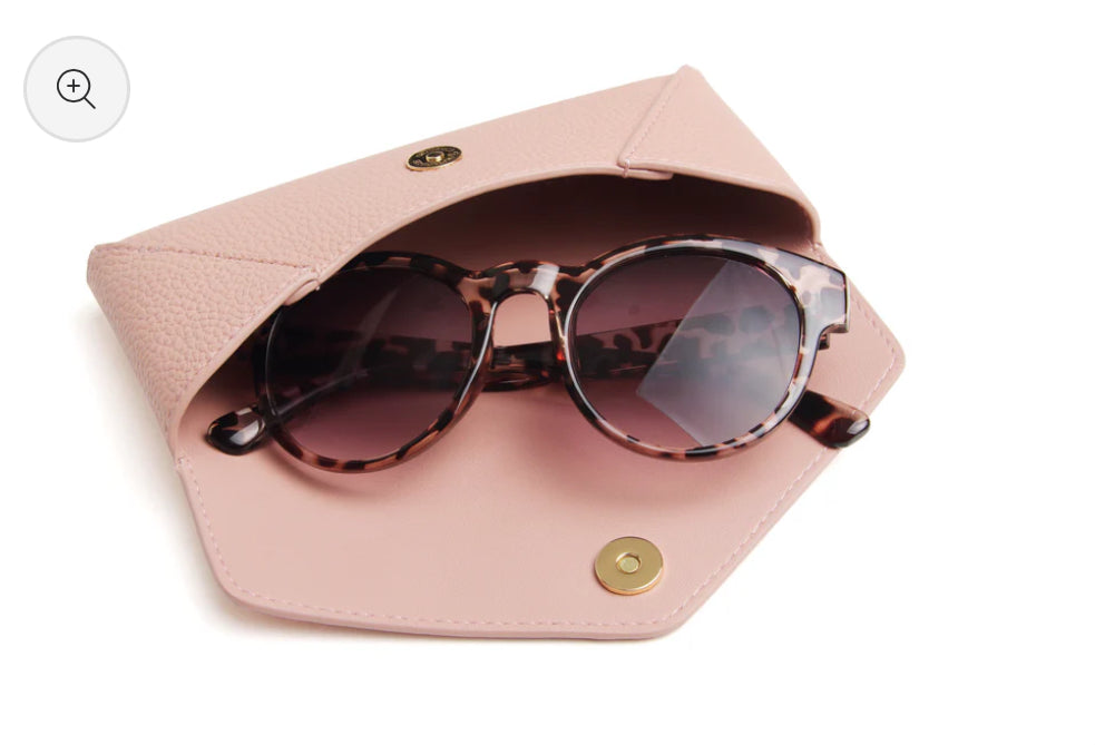 Alice Wheeler - Pink Kensington Glasses Case