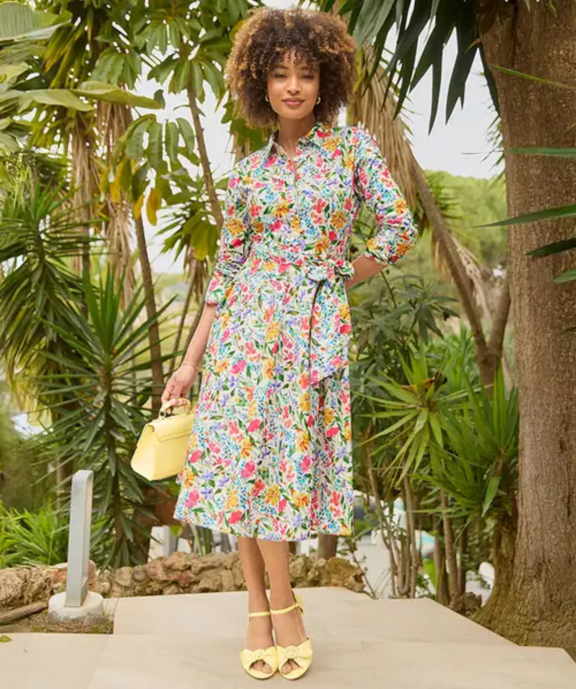 Joe Browns- Sunshine Days Cotton Shirt Dress