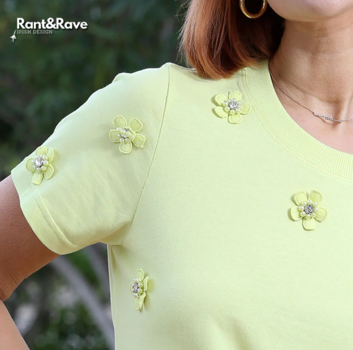 Rant & Rave - ‘Ella’ Lime Tee