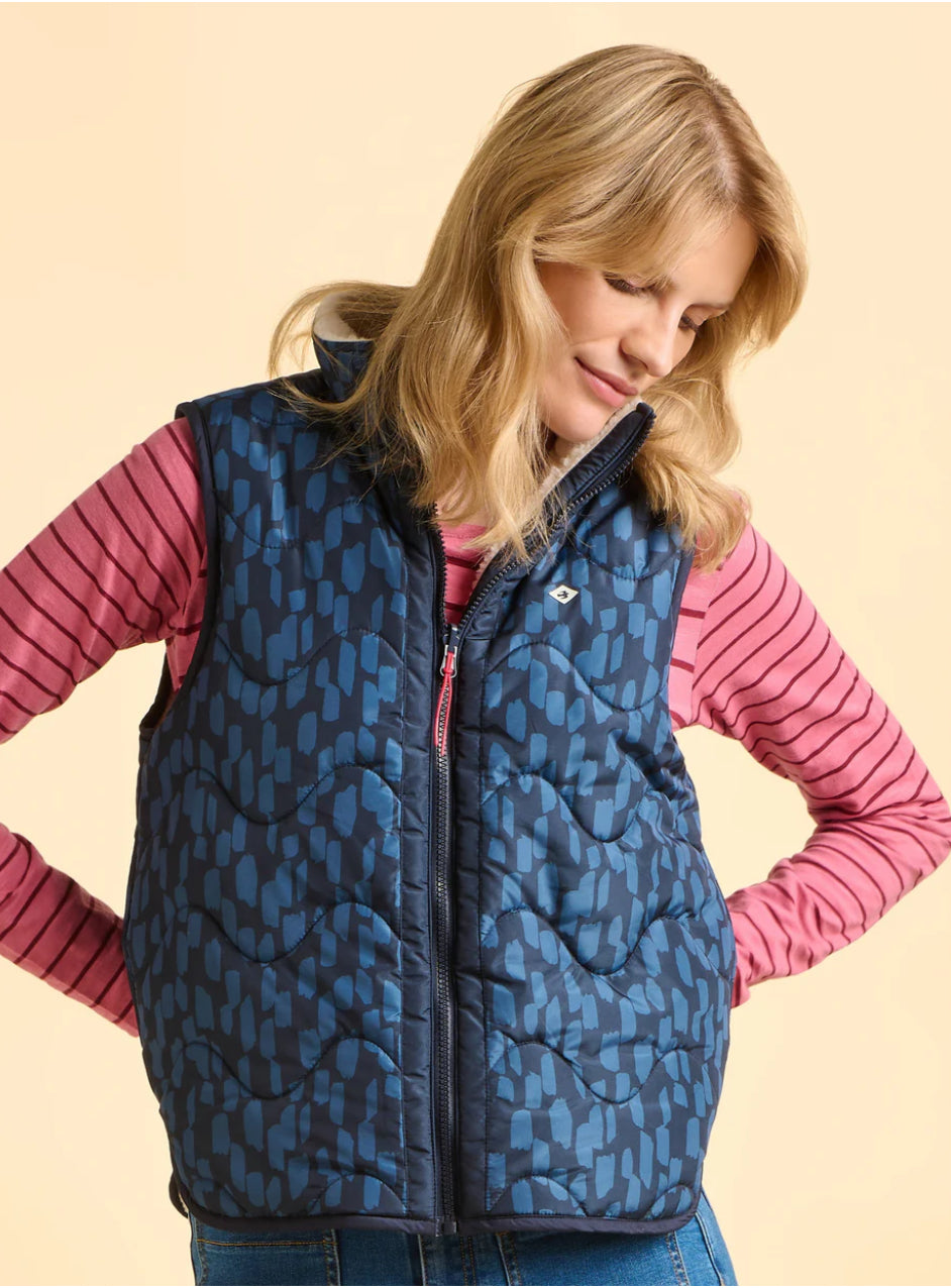 Brakeburn - ‘Frosty’ Reversible Gilet