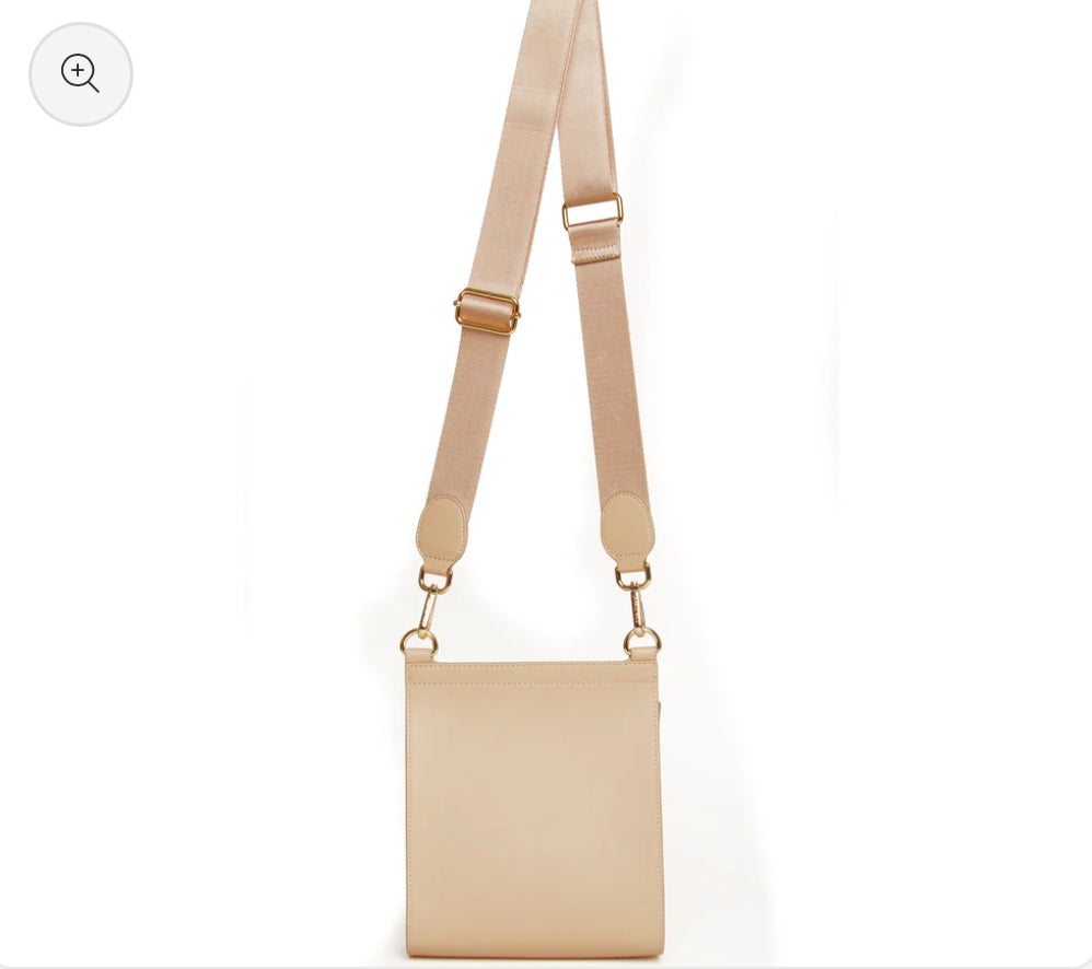 Alice Wheeler - 'Seville’ Sand Crossbody Bag