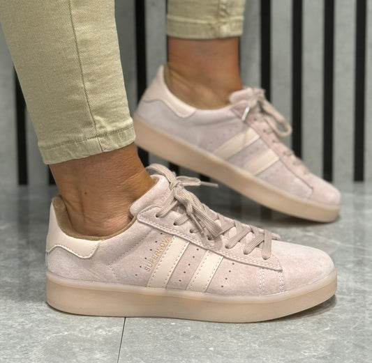 Drilleys- 'Sixty Seven’ Marshmallow Leather Trainer
