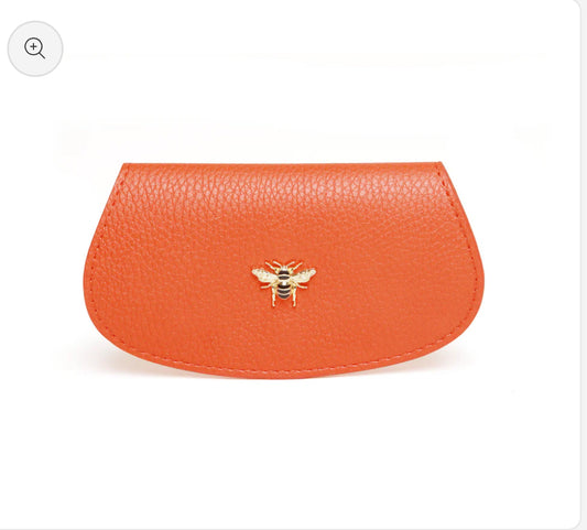 Alice Wheeler - Orange Glasses Case
