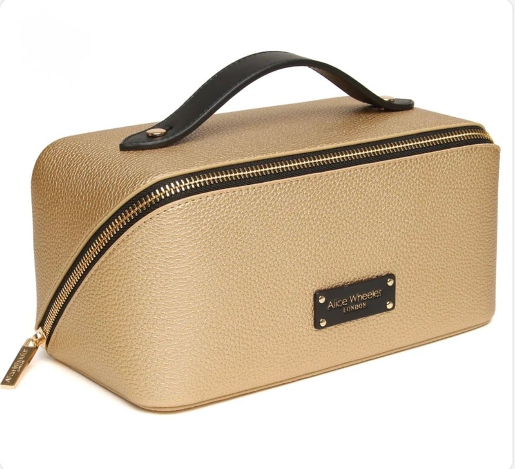 Alice Wheeler - Kensington Gold Train Case