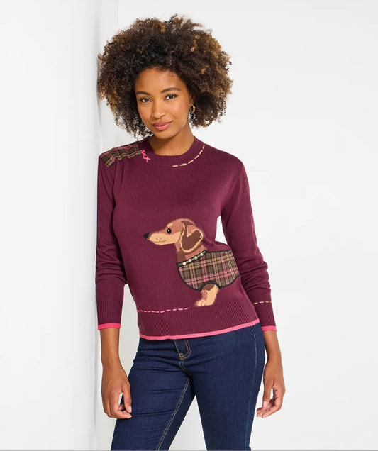 Joe Browns - Cecil Sausage Dog Jumper